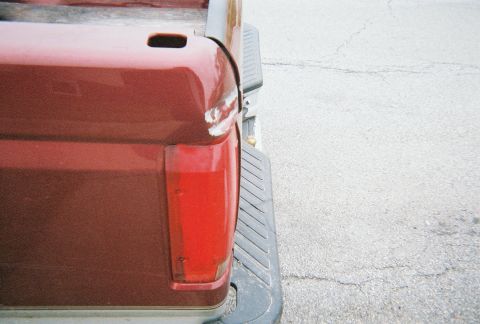 1996 Ford F-150 - Only real damage, body lines don't match anymore.