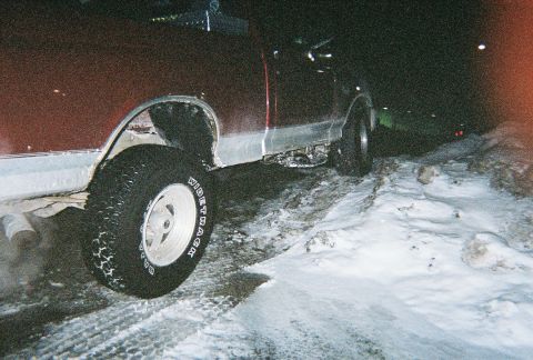 1996 Ford F-150 - Flexing out at work, it can do better.
