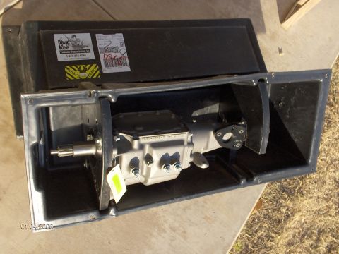 1966 Ford Fairlane - You can see how the toploader is secured inside the crate. Those two black collars are removable. On the front collar there are two big bol…