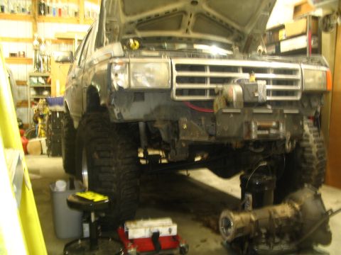 1987 Ford Bronco - this is how she sits right now.