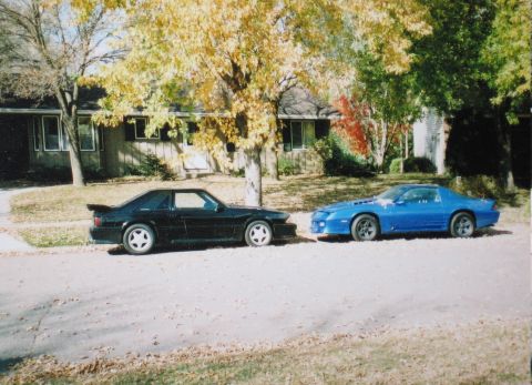 1990 Ford Mustang - '90 GT & '85 IROC "12sec Camaro...