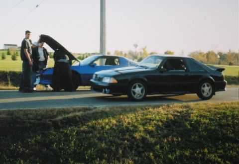 1990 Ford Mustang - ...well ended up the carburator was acting up so he must of ran like 15s or something. He even let me drove and it was bad ass getting beat…