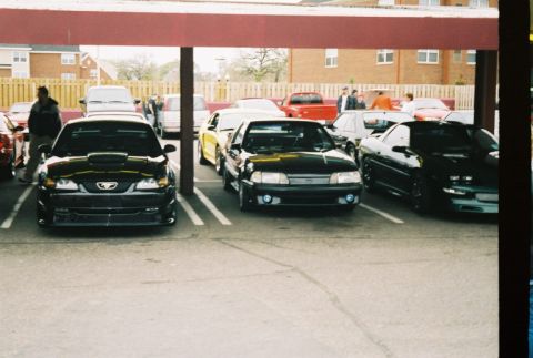 1990 Ford Mustang - later on in the dayat the BBQ all ended up going on a nice cruise to our favorite summer hangout spot!!