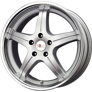 1986 Ford Bronco - Close-up of a Vossen brand aftermarket wheel, likely for a car or truck.