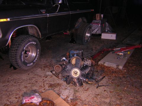 1979 Ford Bronco - Boy that was way too close for comfort