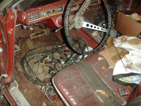 1966 Ford Galaxie - Interior a little rough