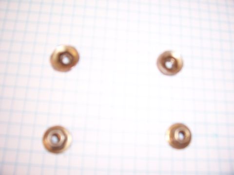 1978 Ford Bronco - These are what the eight nuts look like. They measure 11/32. Having an extension will make removing two of the bolts much easier.