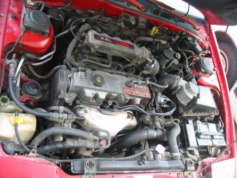 1990 Ford Probe - 1990 GT Engine. The 2.2L turbo engine comes stock in the 1gen GT cars. Years 89-92.