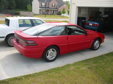 1990 Ford Probe - Red 1990 Probe GT shown in stock trim.
