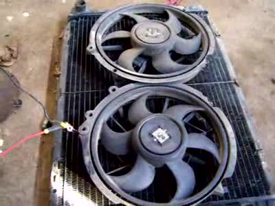 1983 Ford Bronco - Electric Fan Test.