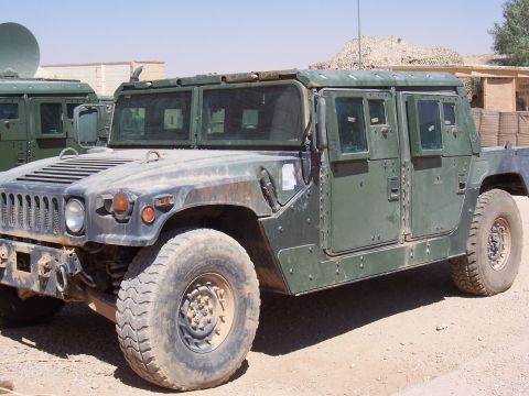 1978 Ford Bronco - Armored HMWVV. Love that armor.