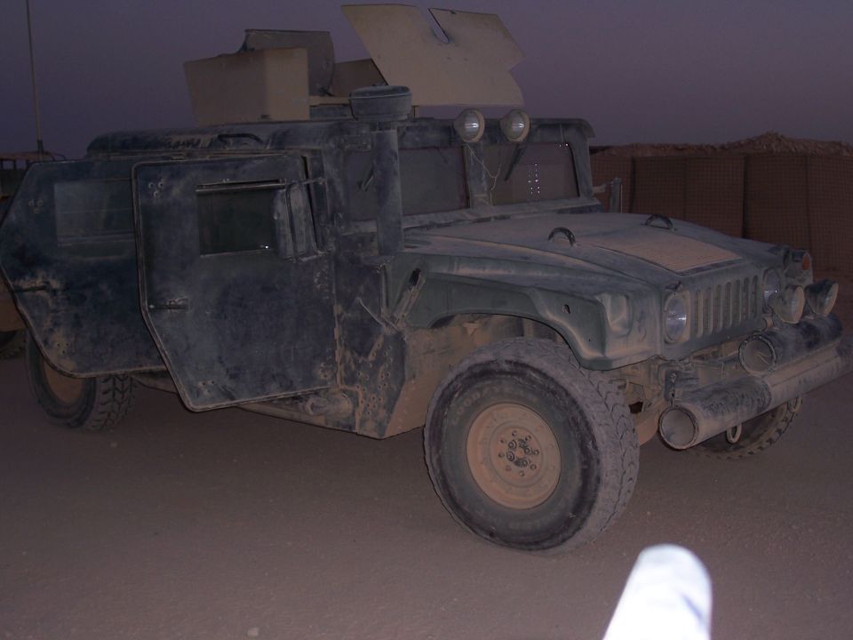 "Mad Max"  My favorite truck that we had over there.  It wasn't very pretty but at least it was slow!