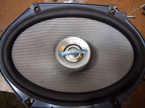1995 Ford Probe - Car speaker with "Kappa" branding on the center dome, likely an aftermarket part.