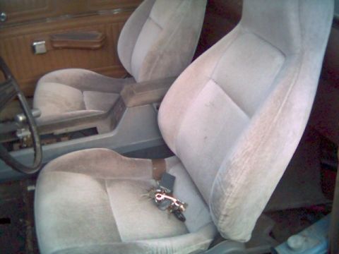 1972 Ford Ranchero - seats from a laser, they're solid! gotta get my GT door panels in though