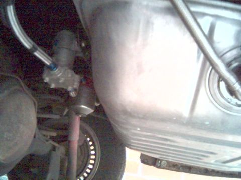 1972 Ford Ranchero - holley blue fuel pump,canister filter and new 26 gal tank