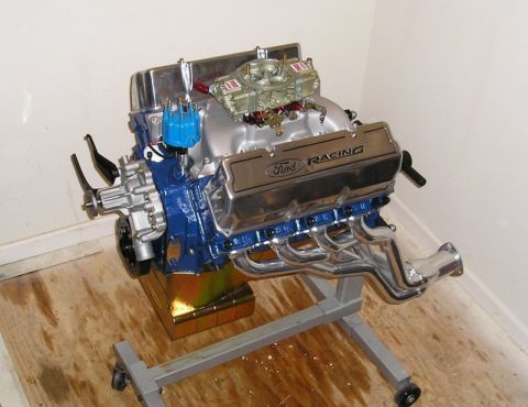 1972 Ford Ranchero - Blue Thunder intake