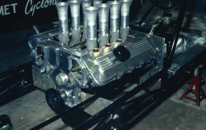 427 Cammer in a funny car chassis