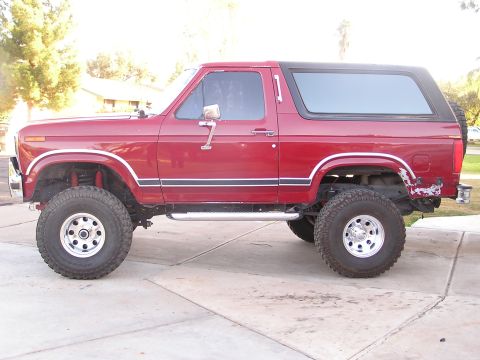 1986 Ford Bronco - Not my best side