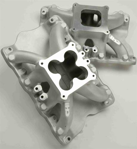 1972 Ford Ranchero - CHI 3V Clevor intakes, 4500 dominator and 4150 flanges