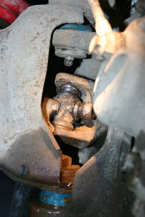 2003 Jeep TJ - This photo shows a driveshaft universal joint, not a 2003 Jeep TJ.
