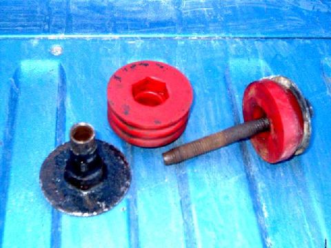 1984 Ford Bronco - Front / radiator core support mount and poly bushings