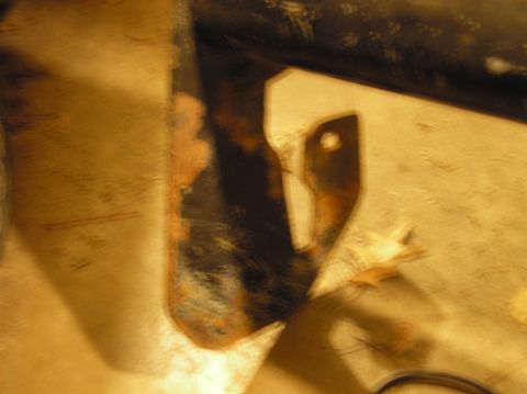 1978 Ford Bronco - Push bar #3, pretty good amount of rust on it.