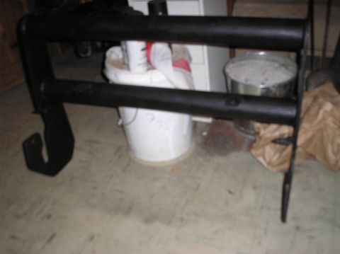 1978 Ford Bronco - Primed on both sides, used a $3 bottle from Kmart etc. works well. Ready for Dupli-Color Bedliner.