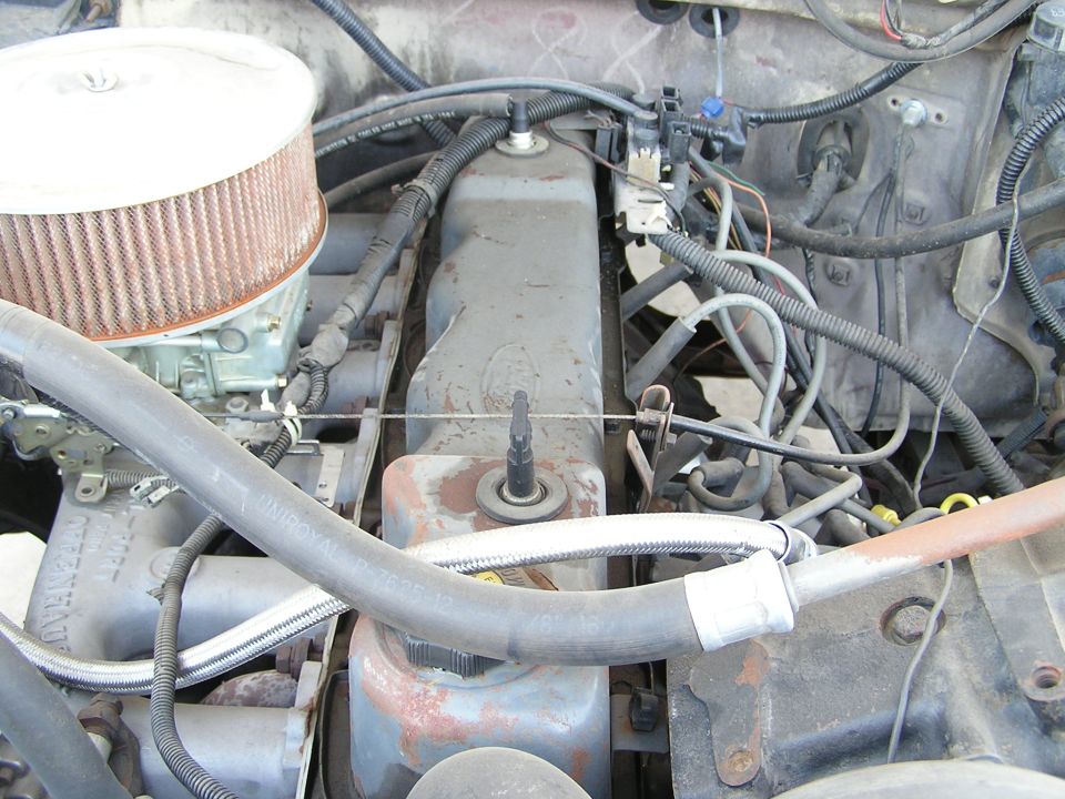 A closer shot of the Offy Intake Installed