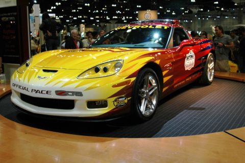 1991 Ford Taurus - This Chevrolet Corvette Z06 is decorated as an official pace car with racing decals.