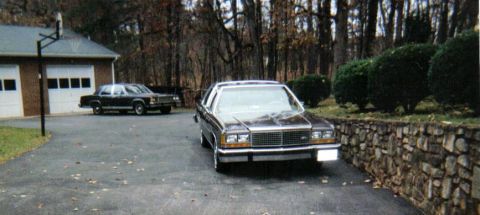 1982 Ford Crown Victoria LTD - Both Cars in my Driveway