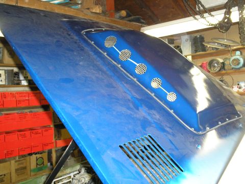 1966 Ford Bronco - hood and scoop