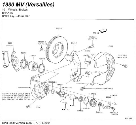 1983 Ford Bronco - 9-Inch Disc Brakes