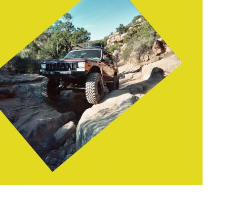 1994 Jeep Cherokee “pig dog”