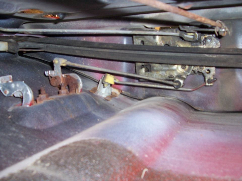 1978 Ford Bronco interior door latch mechanism