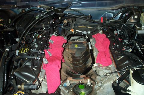 1998 Ford Crown Victoria - The coolant tube, required when installing the PI intake.