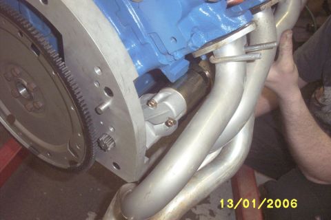 1967 Ford Galaxie - Yes, the headers have enough clearance.