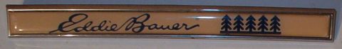 1983 Ford Bronco - SOLD '87-91 Eddie Bauer fender badge