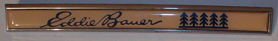 SOLD '87-91 Eddie Bauer fender badge