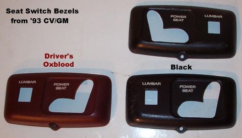 1994 Ford Crown Victoria - Seat Switch Bezels