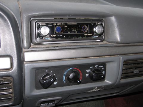 1993 Ford Bronco - dash