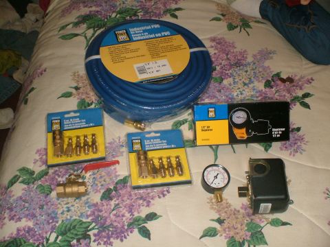 york compressor and accessories, install (in progr