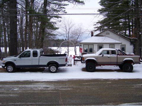 1990 Ford Ranger - pic of dd/tow rig and ranger