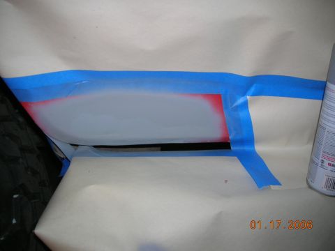 1985 Ford Bronco - first coat of primer