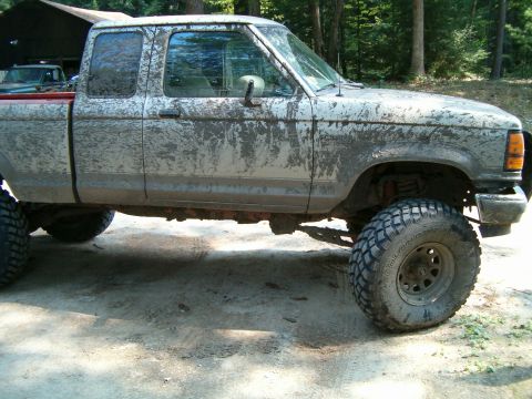 1990 Ford Ranger - pic of truck after VT/NH ride with local club