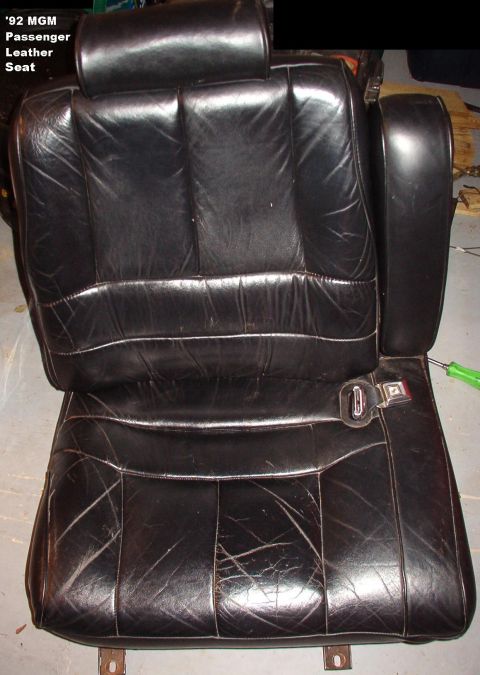 1994 Ford Crown Victoria - Passenger Power Seat I found this in a junkyard - even the leather in newer cars didn't look this good. But I only want the power chair out…