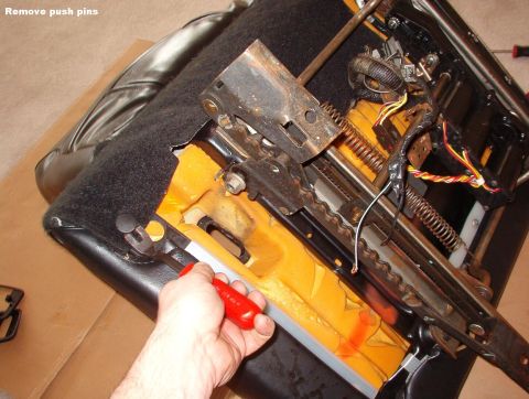 1994 Ford Crown Victoria - Push Pins Wire cutter pliers are also good for removing push-pin fasteners.