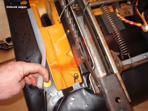 1994 Ford Crown Victoria - Upholstery Edge Retainers