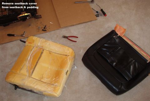 1994 Ford Crown Victoria - Seatback Peeled
