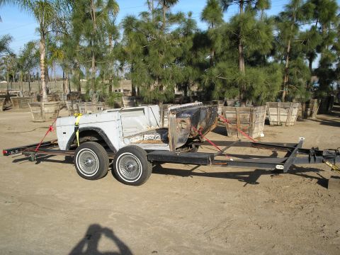 1966 Ford Bronco - Day I brought it "home" to work, still hadn't broken the news to "home" that I bought it.