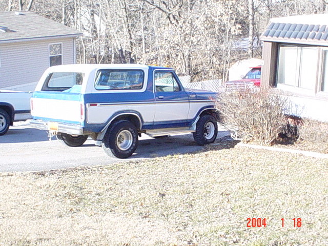 1978 Ford Bronco “blue beast”